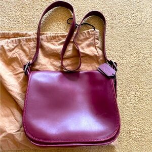 Coach Leather Saddle Bag Limited Addition